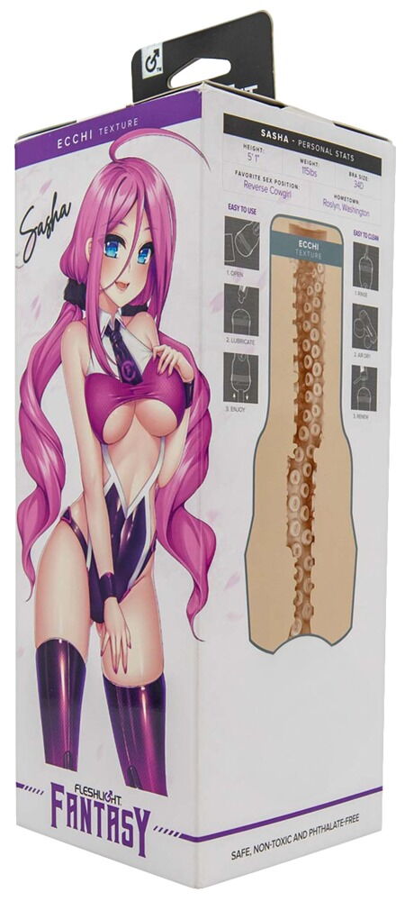 Masturbator "Fantasy Sasha Nakamoto Ecchi" med stimulerende tentakelstruktur