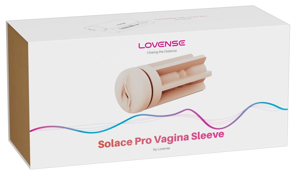 Erstatningssleeve "Vagina" til masturbator Solace Pro fra Lovense