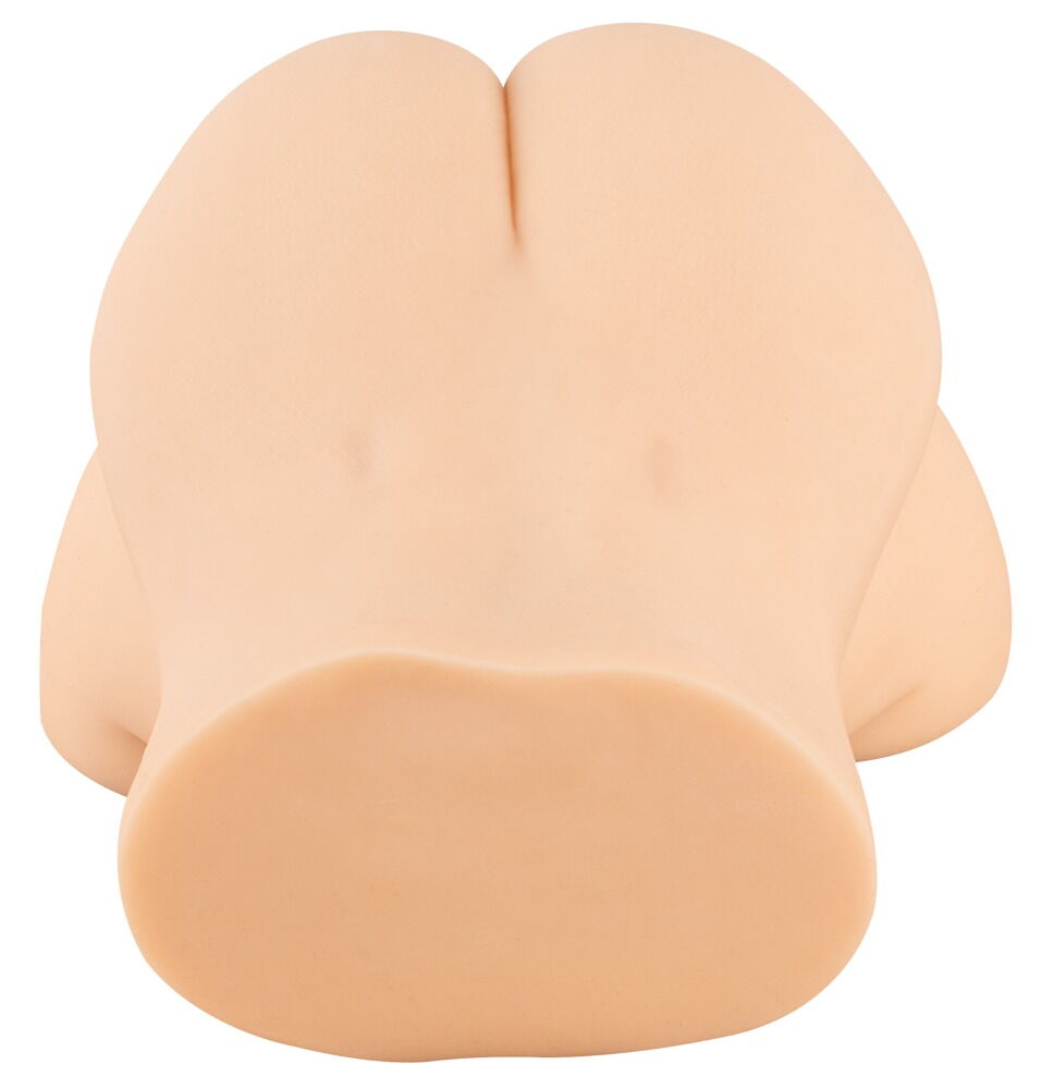 Torso-masturbator »Deluxe Double« med vagina- og anusåbning