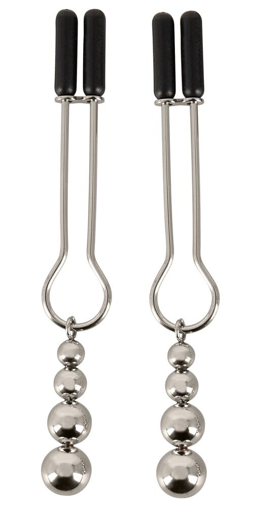 Brystvorteklemmer med kuglesmykke