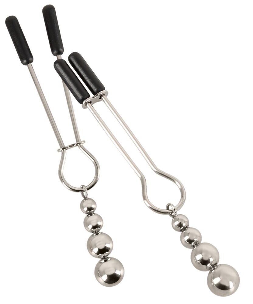 Brystvorteklemmer med kuglesmykke