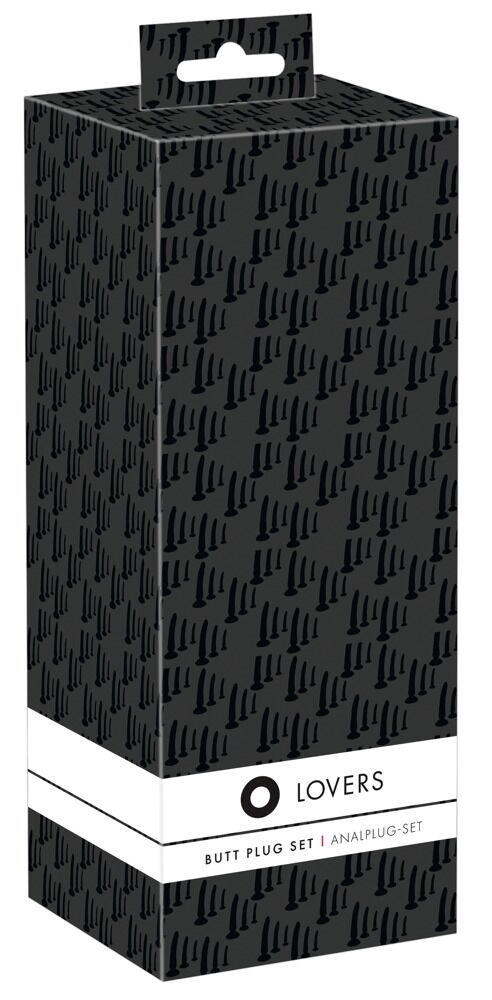 3-delt analplug-sæt