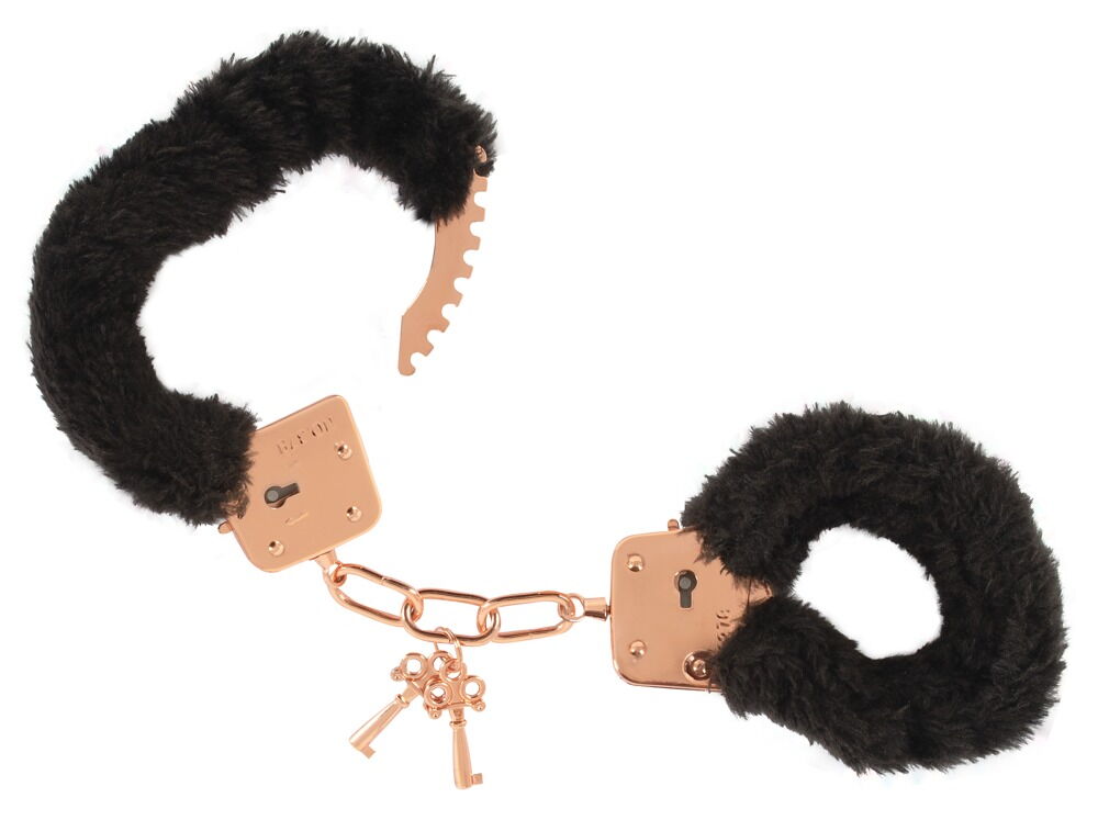 Håndjern med aftagelige plysbetræk