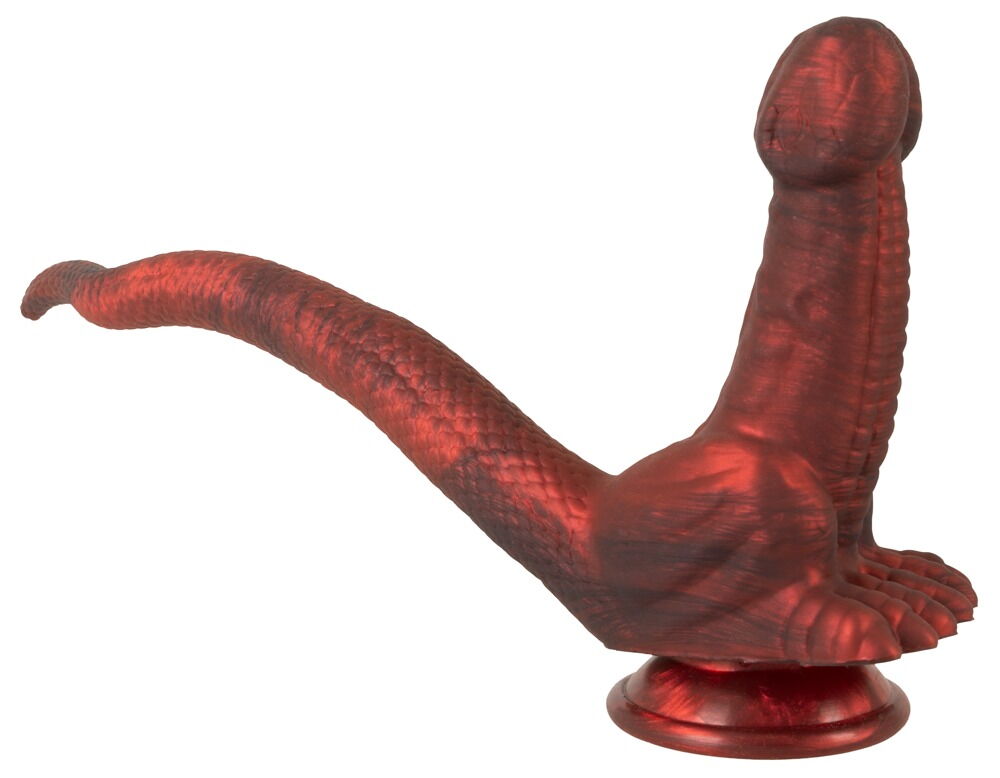 Dobbeltdildo "Panthera Double" med sugekop