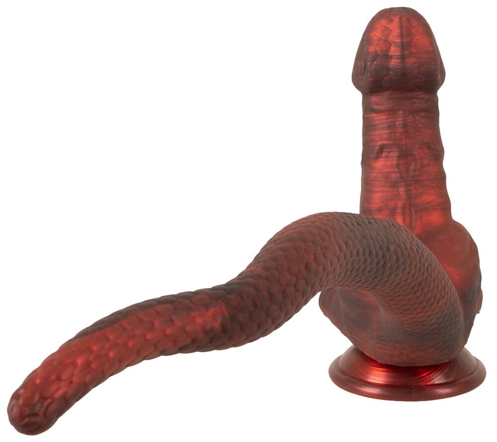 Dobbeltdildo "Panthera Double" med sugekop