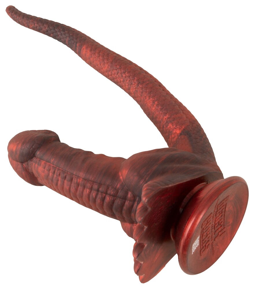 Dobbeltdildo "Panthera Double" med sugekop