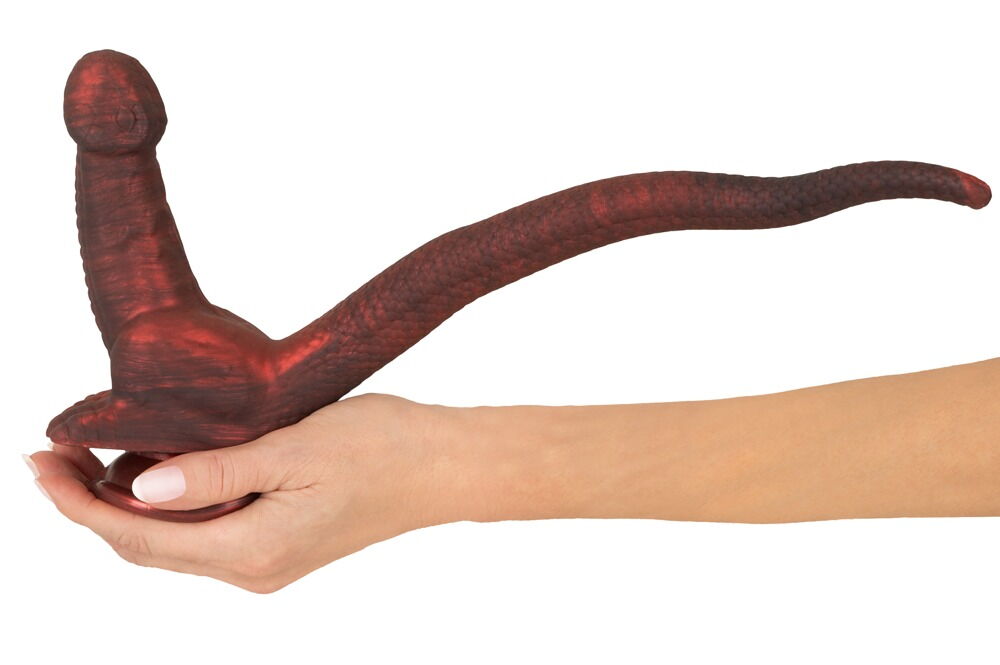 Dobbeltdildo "Panthera Double" med sugekop