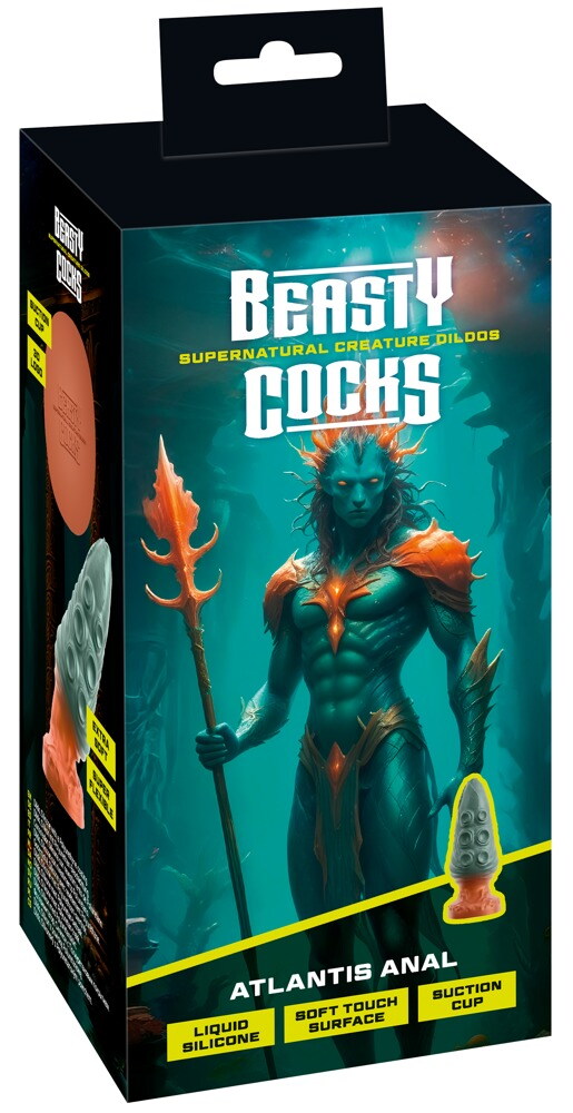 Plug "Atlantis Anal" med sugekop