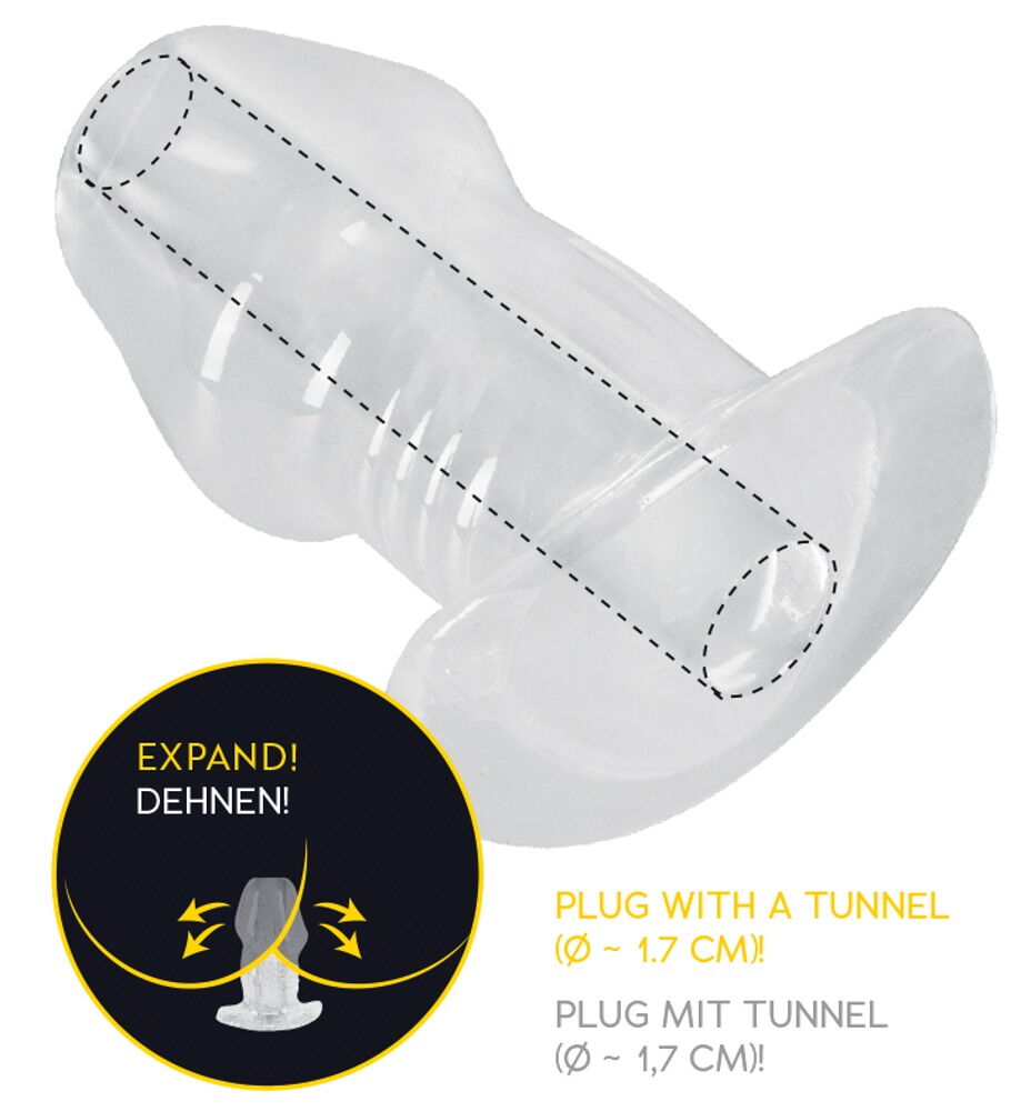 Analplug med tunnel