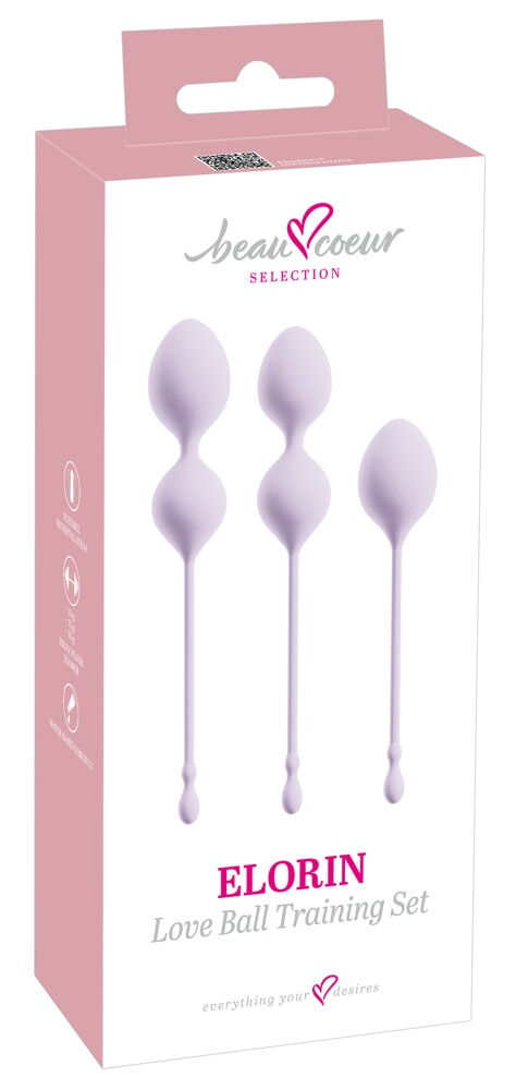 3-delt bækkenbundskuglesæt "ELORIN"