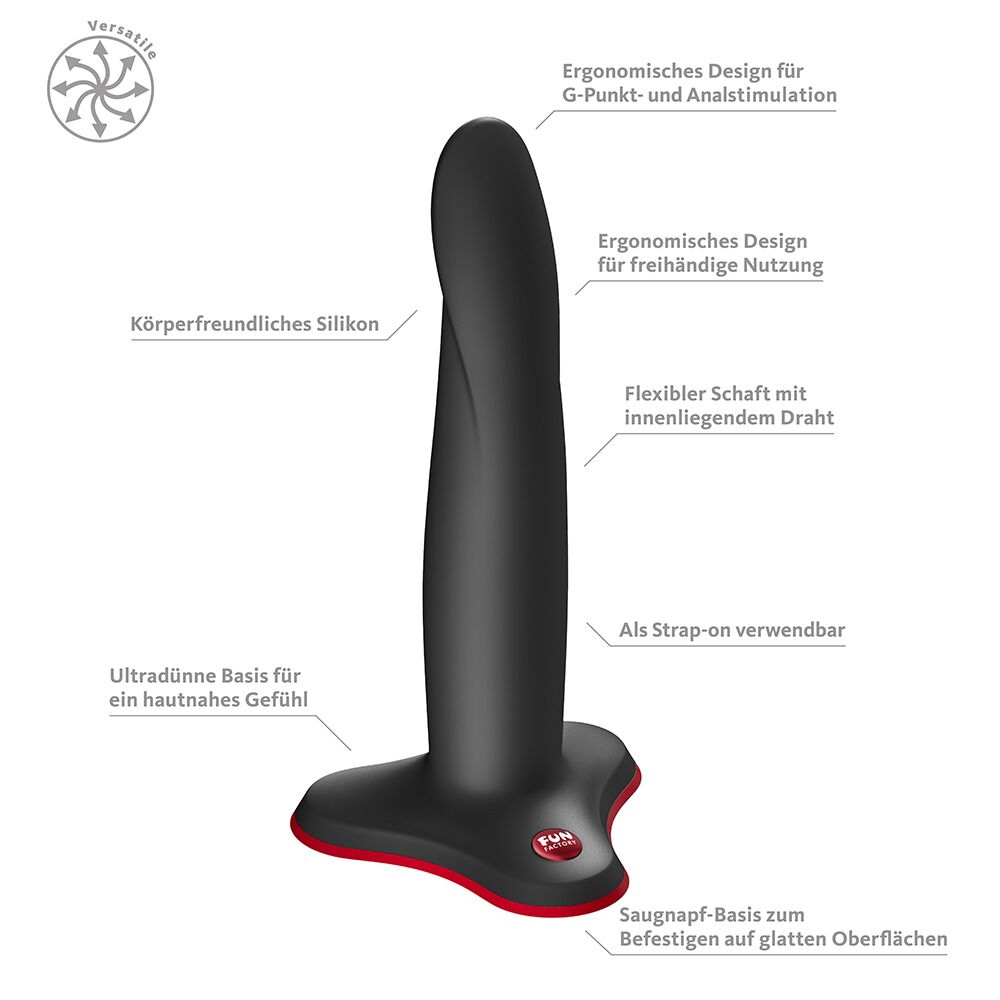 Dildo "LIMBA FLEX“ med sugekop