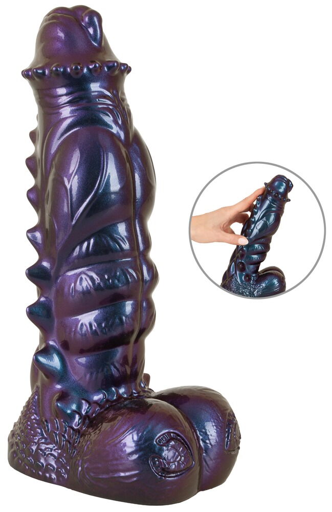 Dildo "Tech-Zilla Bang" med sugekop