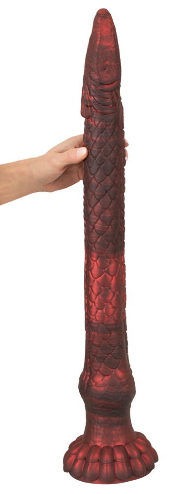 Dildo "The Enormous Eel“ mit Saugfuß