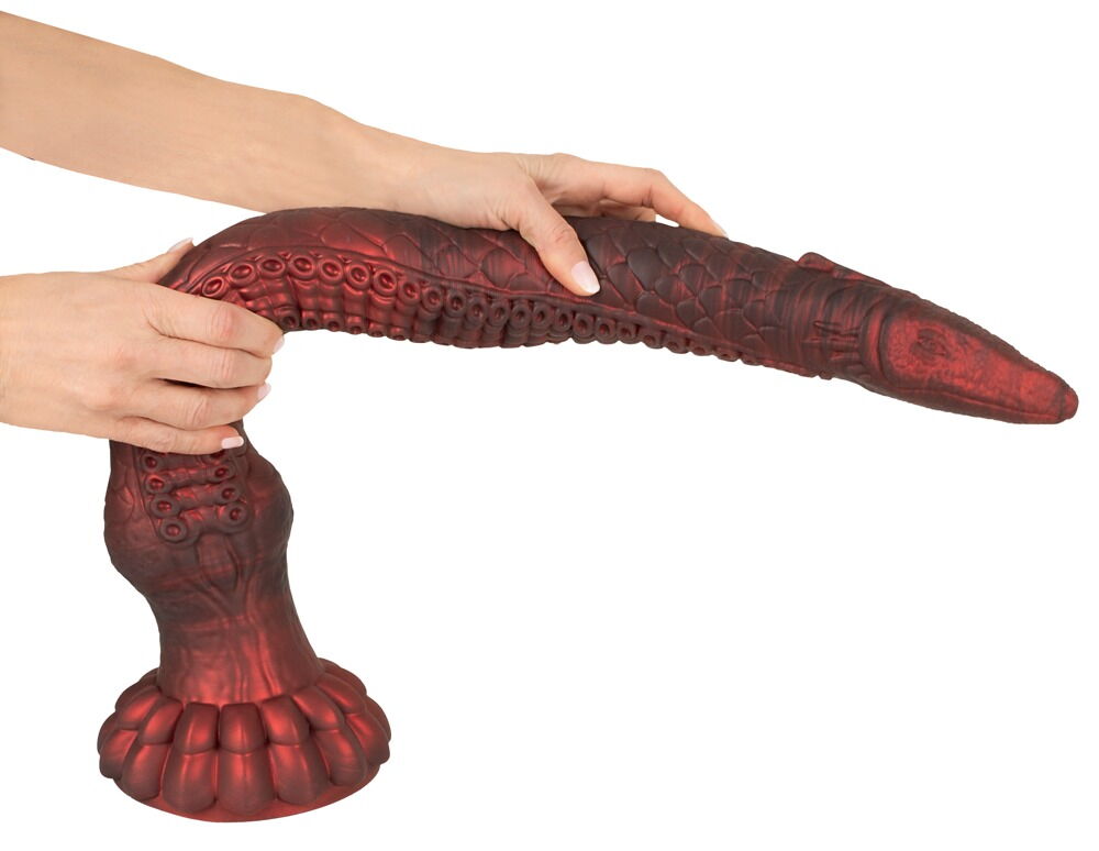 Dildo "The Enormous Eel“ mit Saugfuß