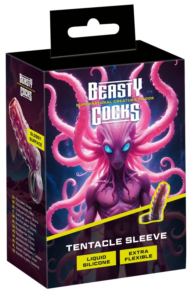 Penishylster "Tentacle Sleeve” i et stimulerende design