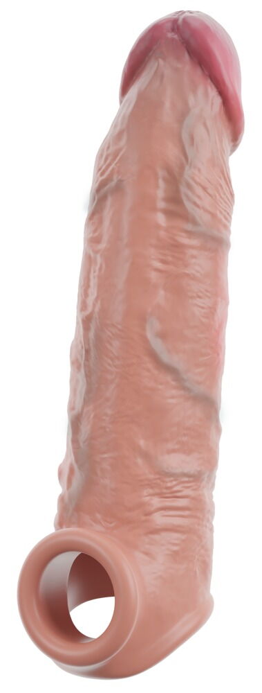 Penishylster "RealSleeve Extension“ med testikelring