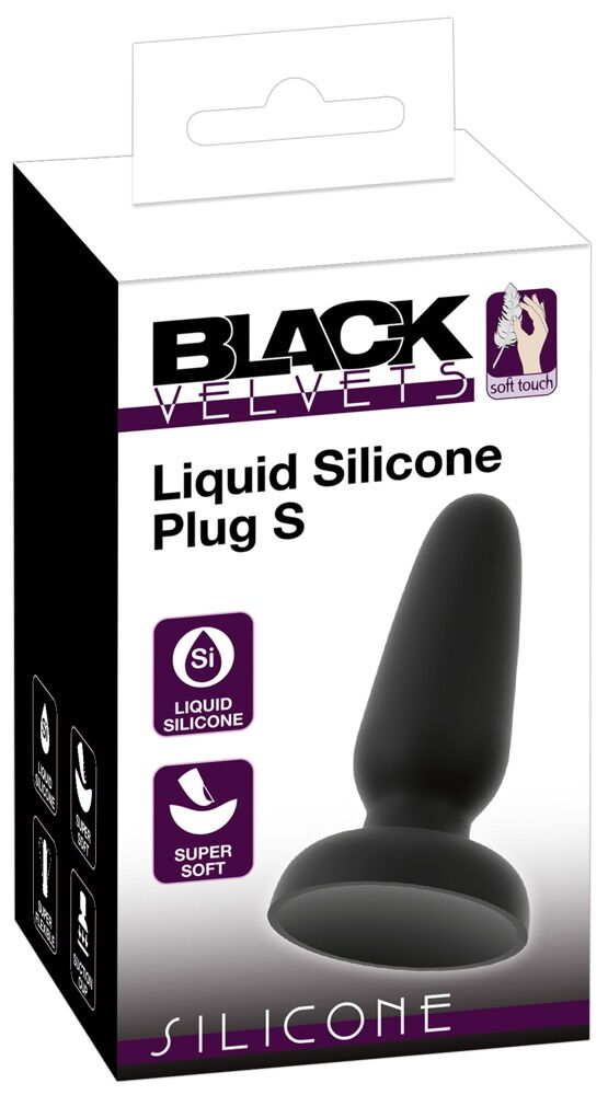 Analplug af flydende silikone