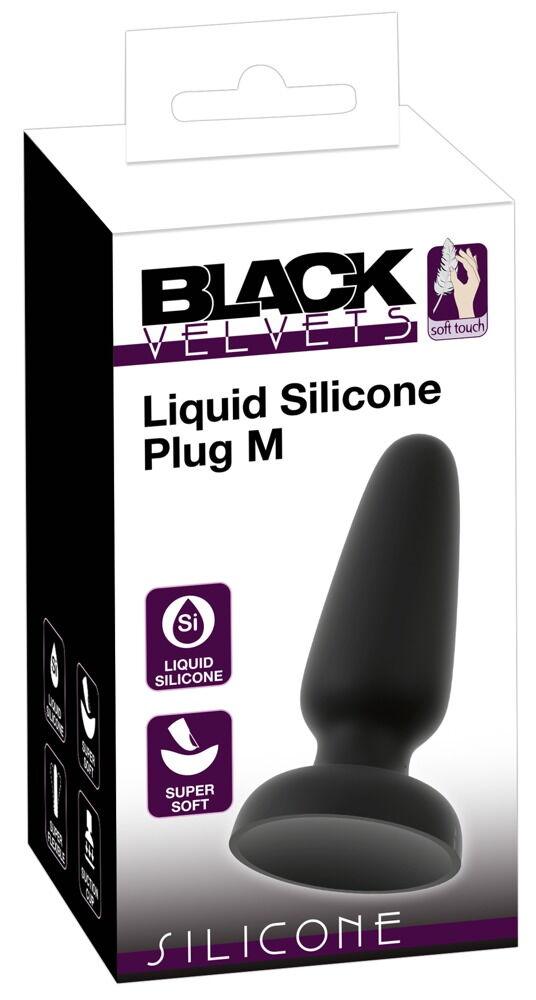 Analplug af flydende silikone