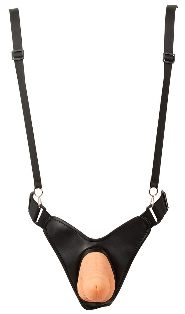 Strap-on med hul dildo