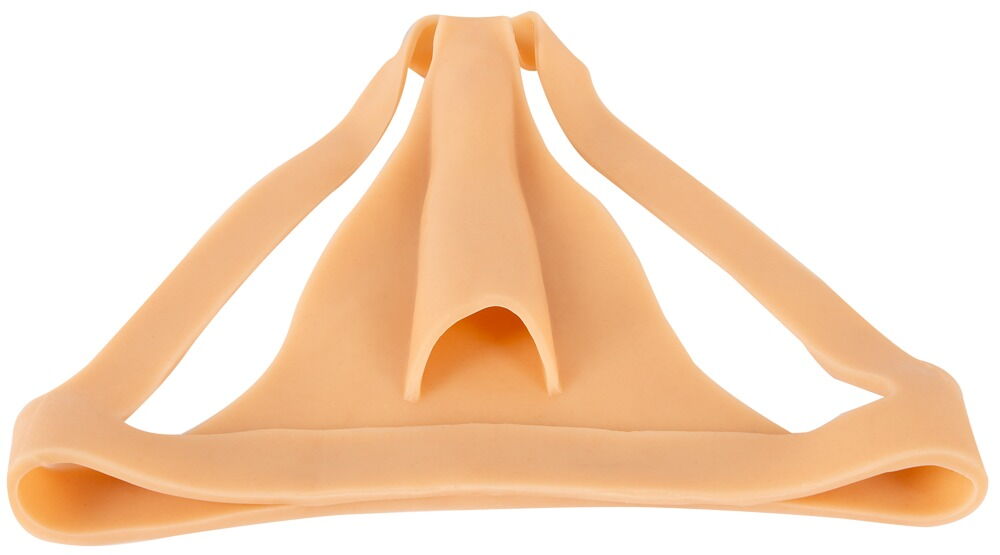 Silikone-jock "Ultra Realistic“ med vulva og vagina