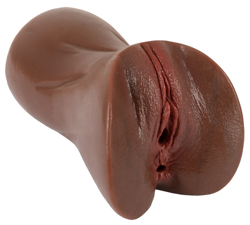 Masturbator "Vagina & Anus" af flydende silikone