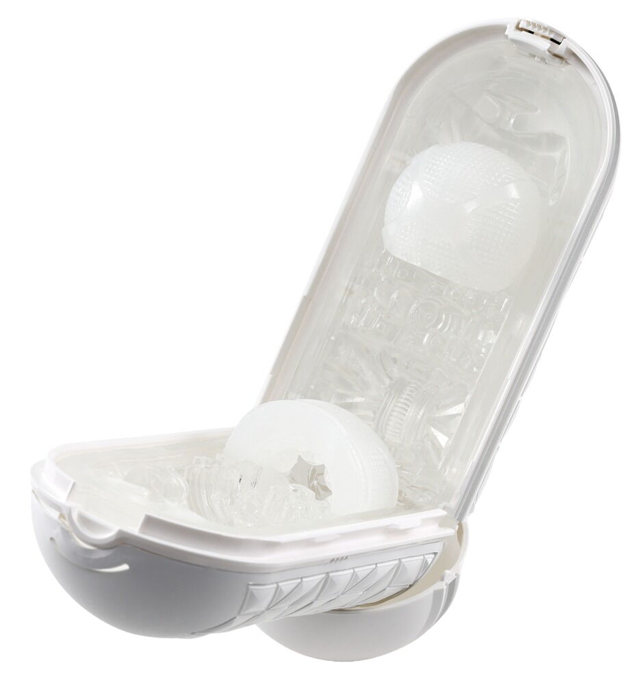 Masturbator "Flip Flexy" med Flexible Shell med godt greb hele vejen rundt