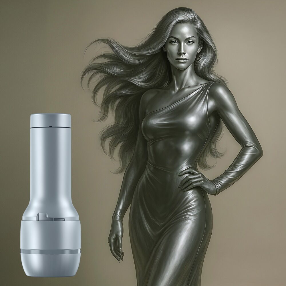 Masturbator "Feel Argenta Kiros" med futuristisk stimuleringsstruktur