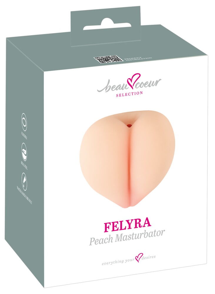 Masturbator "FELYRA" i fersken-design