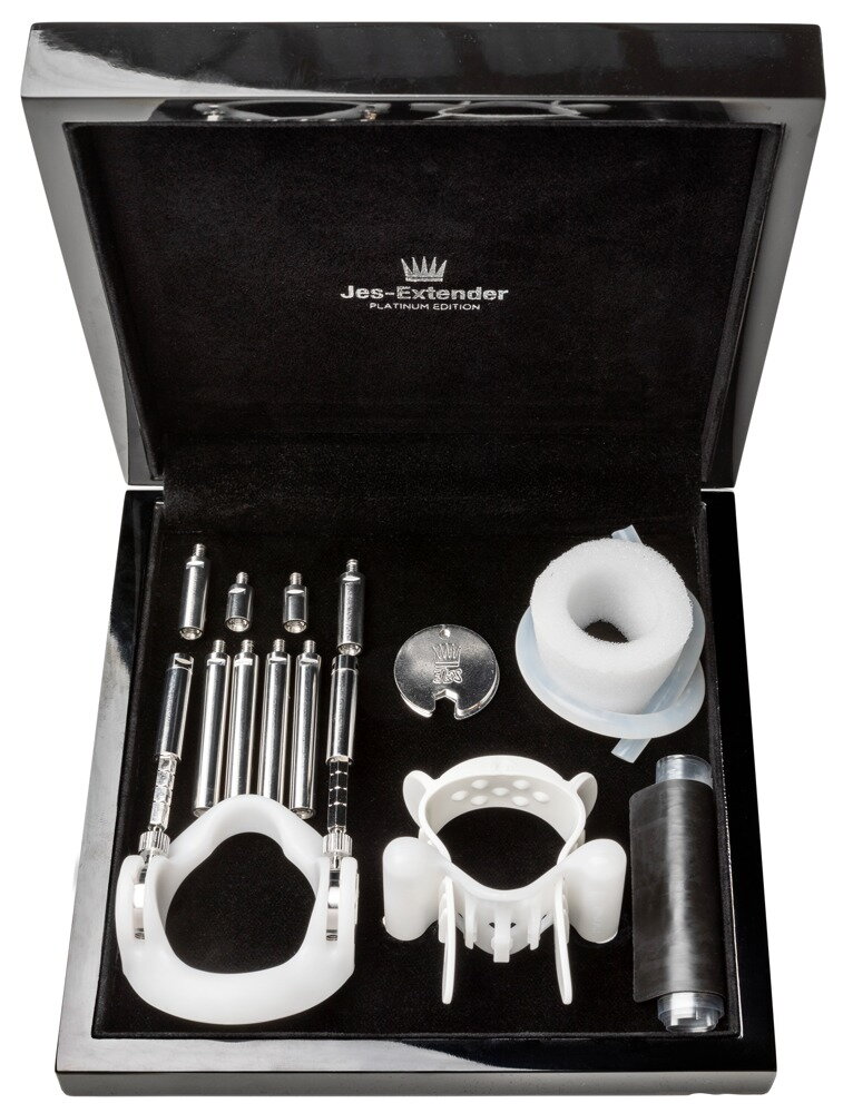 Penis-expander "Platinum" med 950 platinbelægning