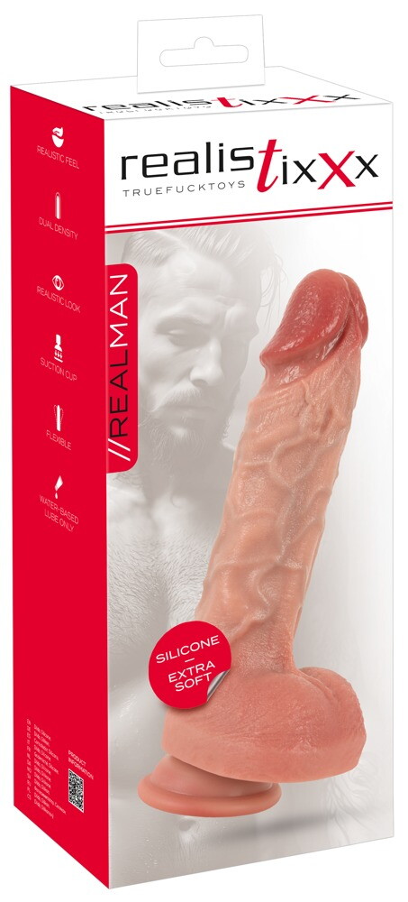 Naturdildo "RealMan" med sugekop