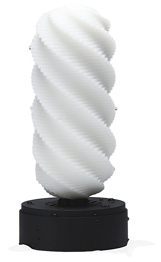 Masturbator "3Dx SPIRAL“ med kunstfærdig 3D-reliéfstruktur