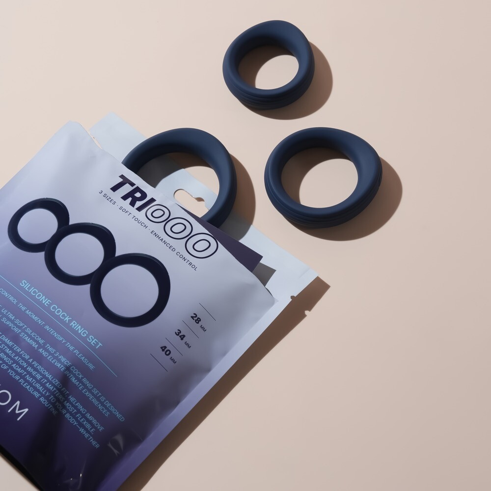 3-delt penisring-sæt "Triooo“
