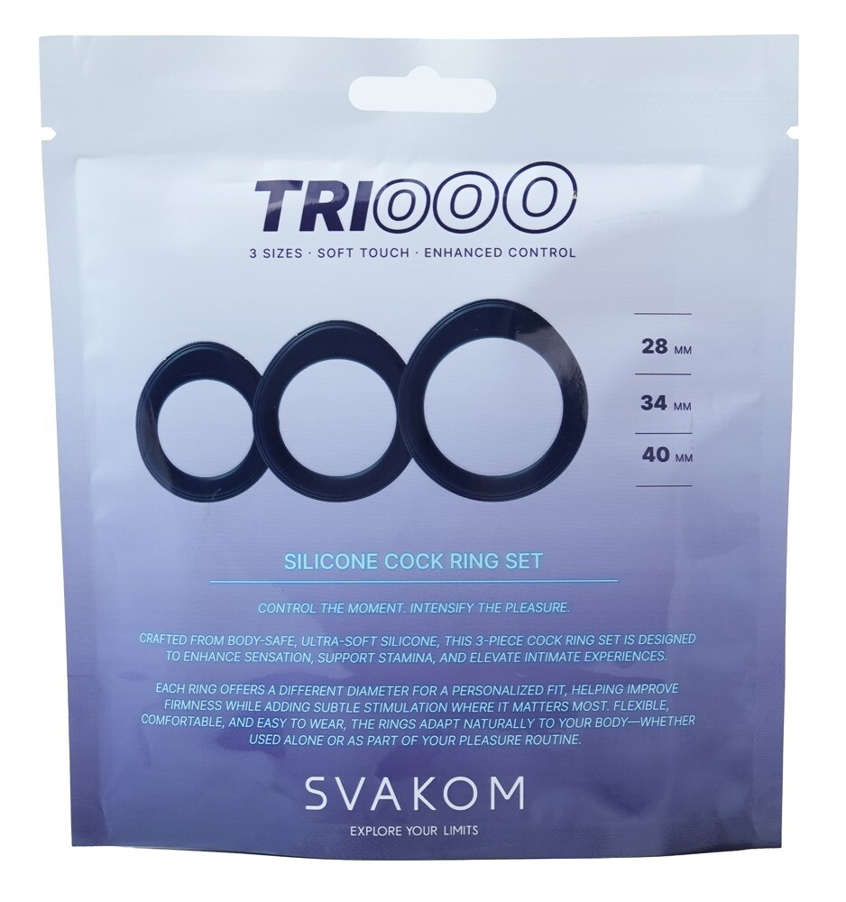 3-delt penisring-sæt "Triooo“