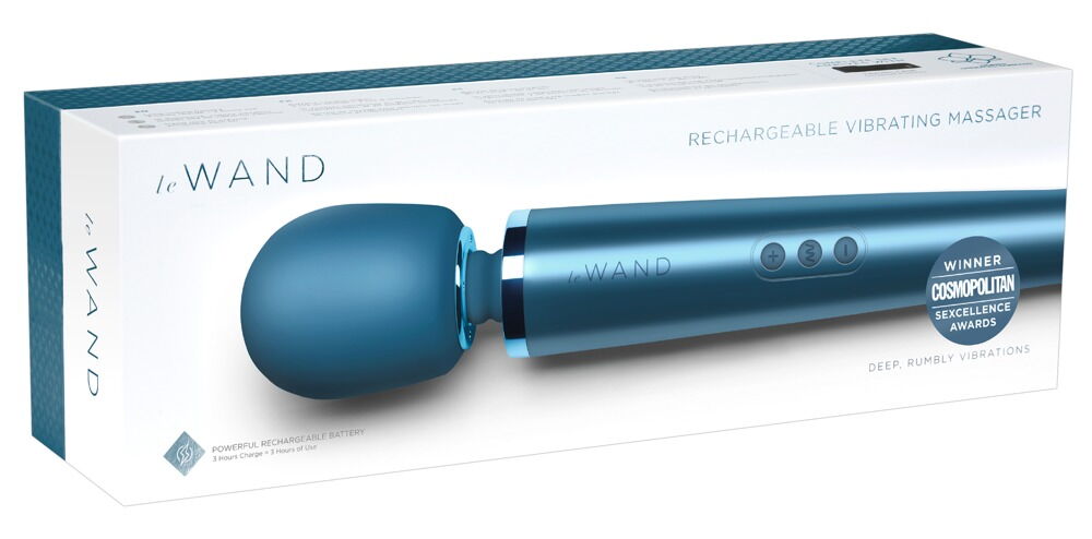 Massagestav "le Wand", 20 vibrationstilstande, 10 hastigheder