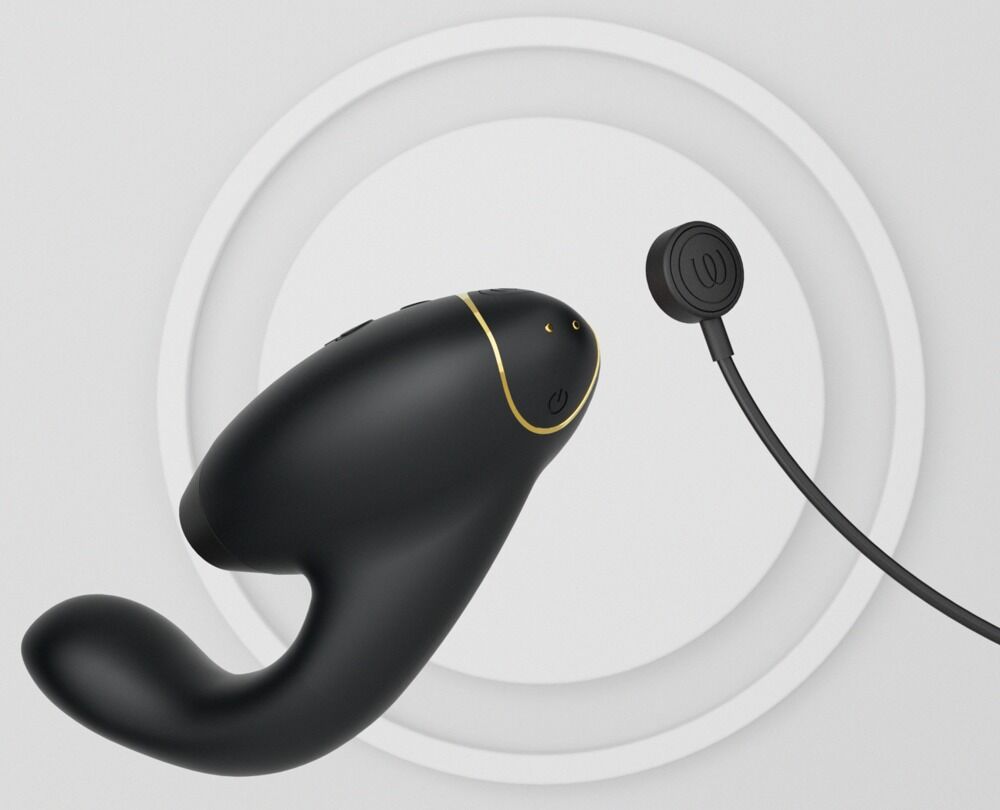 Pulsator "Womanizer DUO 2" med G-punktsvibrator