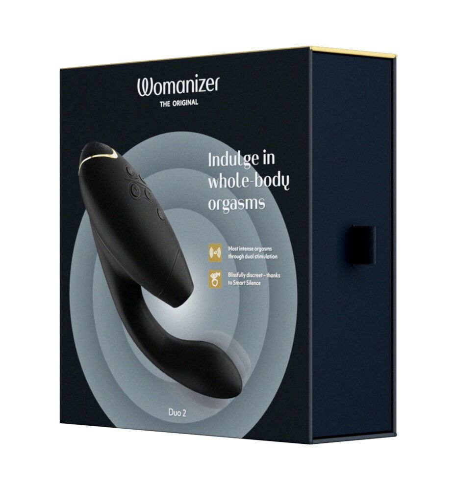 Pulsator "Womanizer DUO 2" med G-punktsvibrator