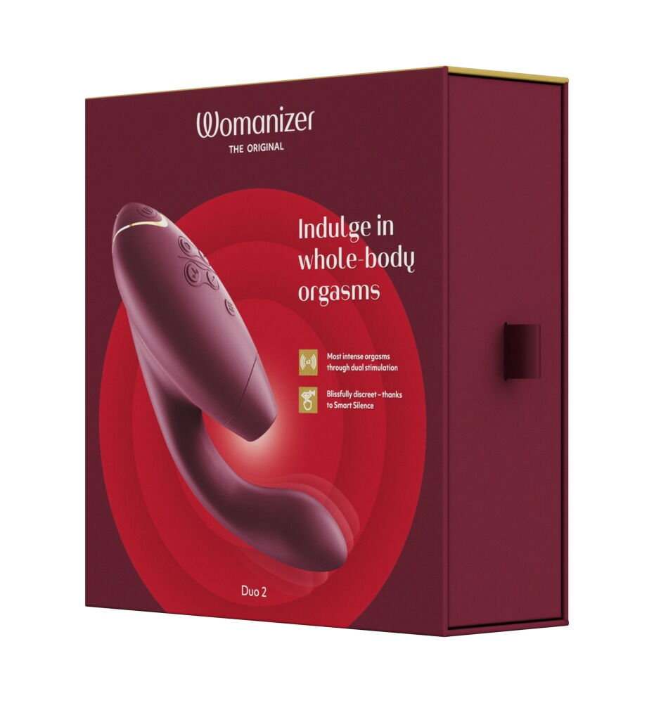 Pulsator "Womanizer DUO 2" med G-punktsvibrator