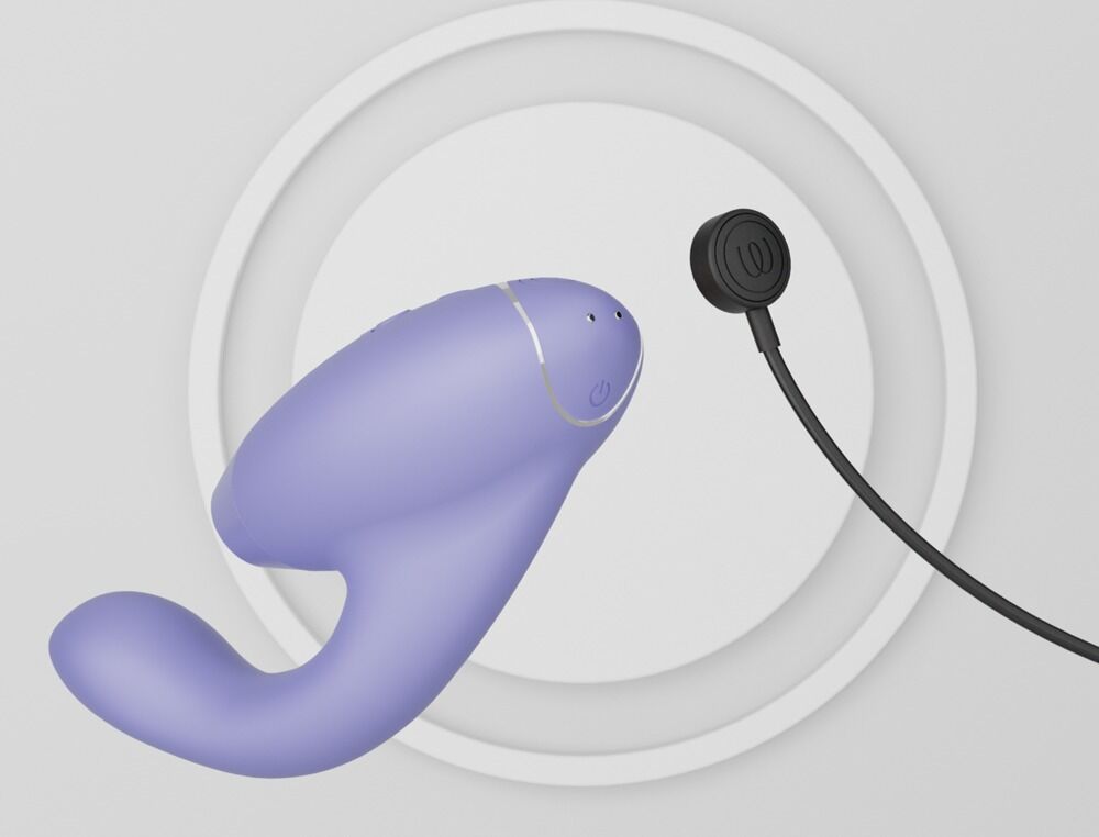 Pulsator "Womanizer DUO 2" med G-punktsvibrator