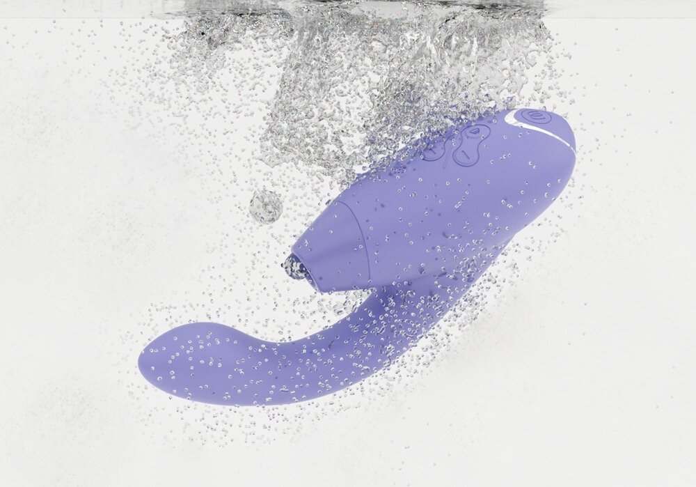 Pulsator "Womanizer DUO 2" med G-punktsvibrator