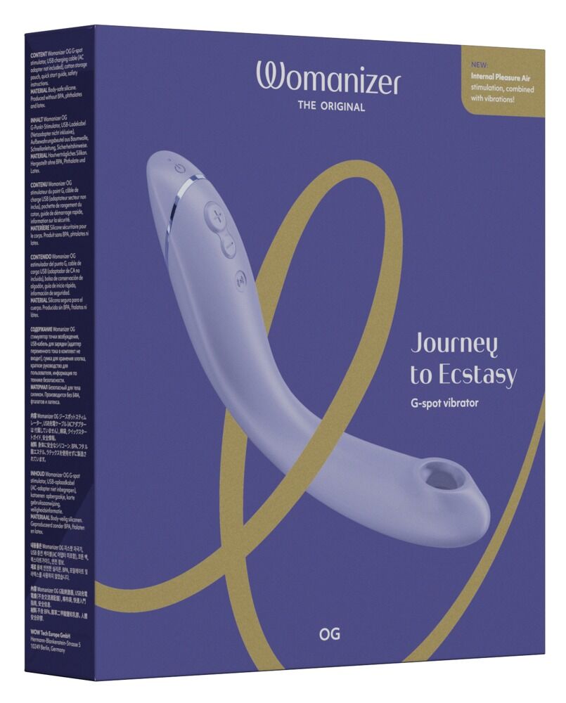 2-i-1 pulsator og vibrator "Womanizer OG"