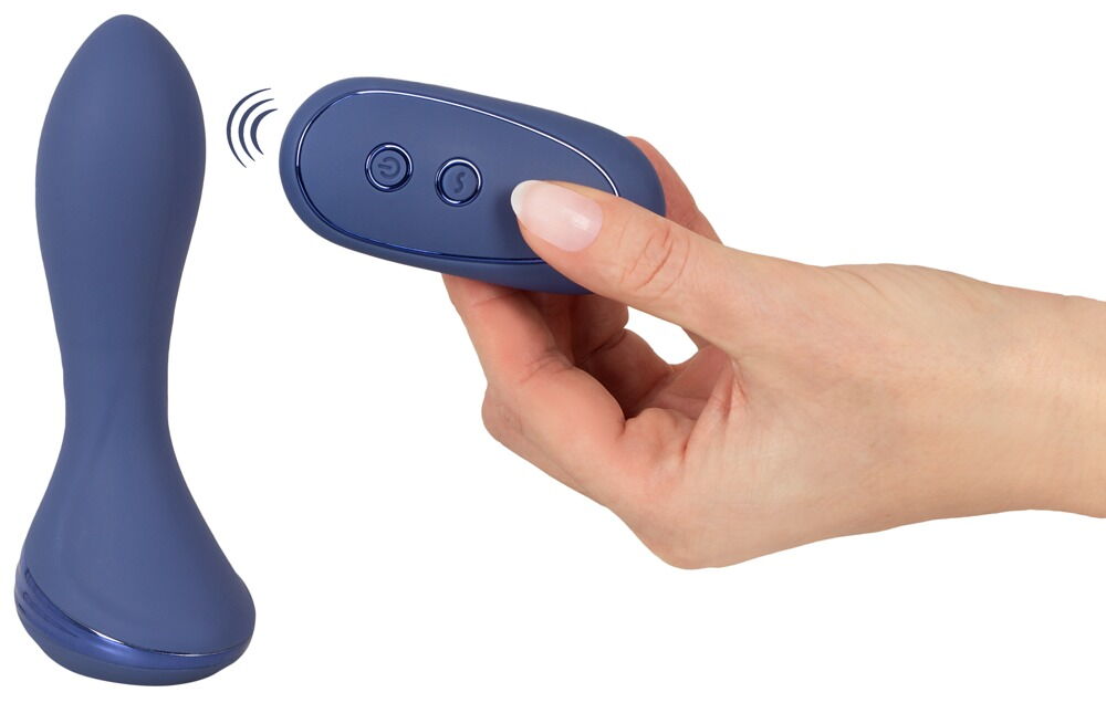 "Oppustelig RC-vibrator" med automatisk pumpefunktion via fjernbetjening