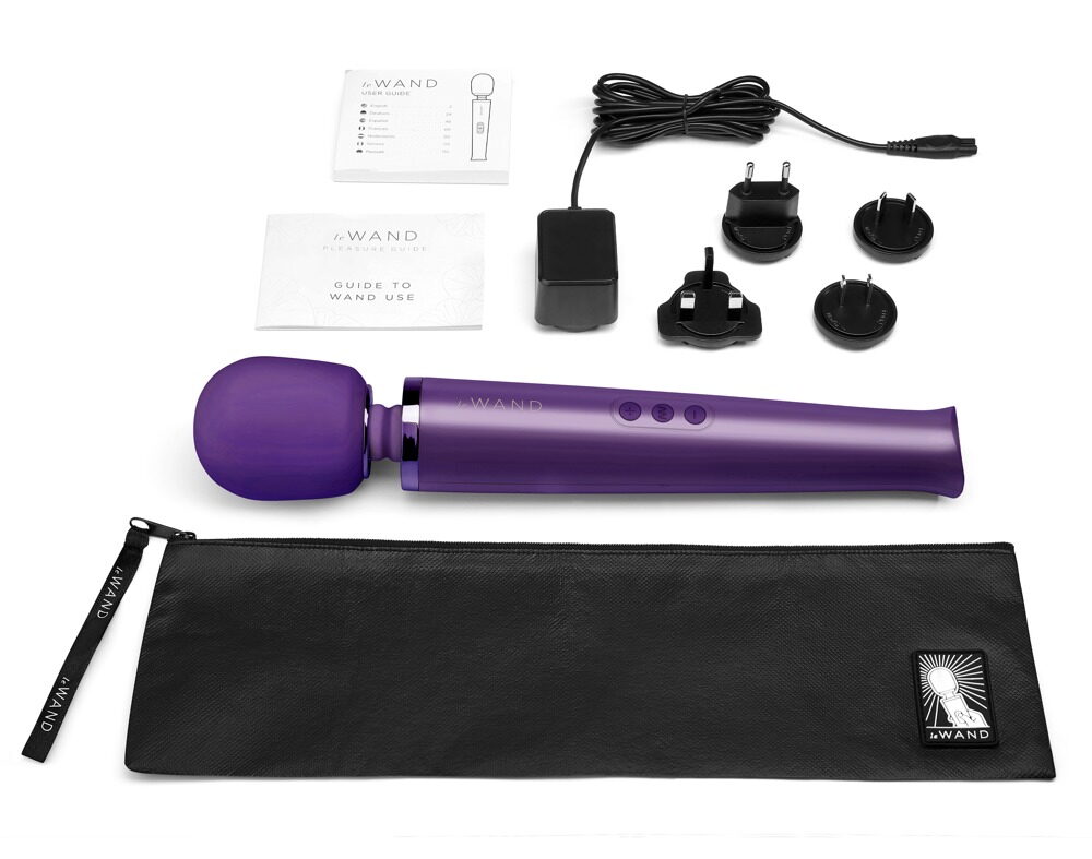 Massagestav "le Wand", 20 vibrationstilstande, 10 hastigheder