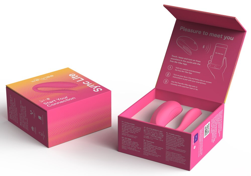 Parvibrator "Sync Lite", 10 vibrationstilstande, der kan styres via app