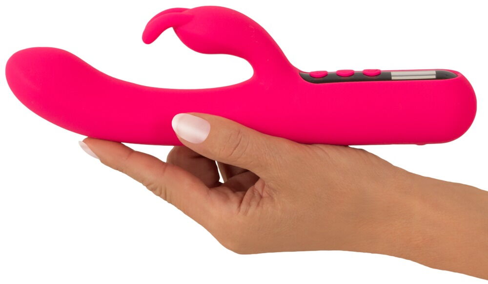 Rabbit-vibrator "Pink Sunset" med digitalt display