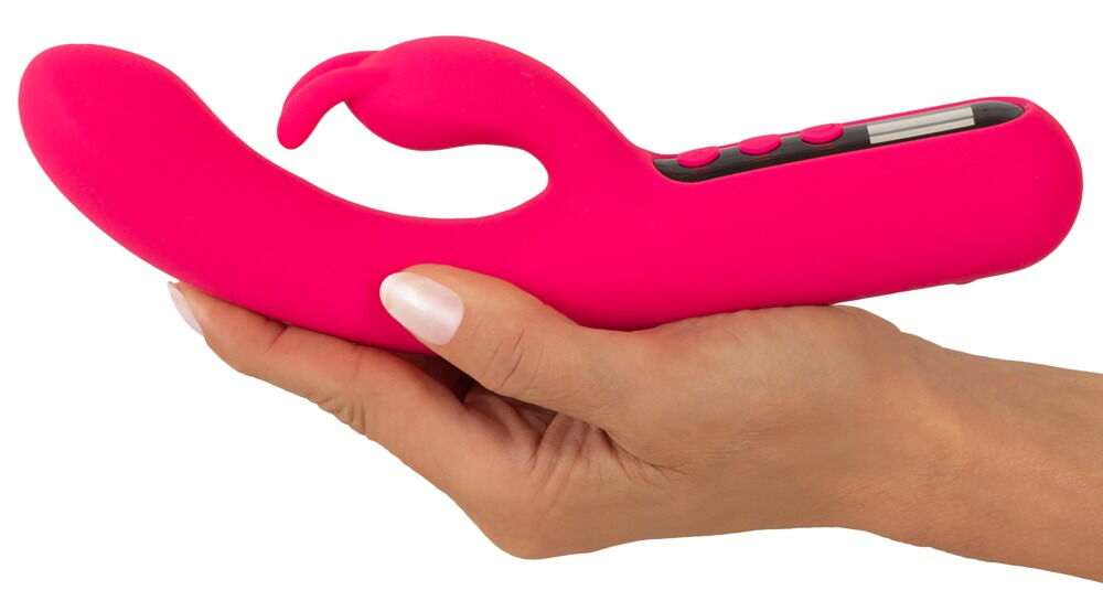 Rabbit-vibrator "Pink Sunset" med digitalt display