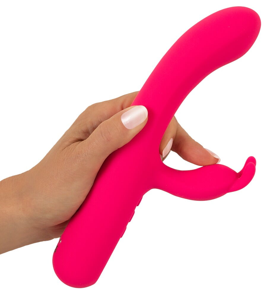 Rabbit-vibrator "Pink Sunset" med digitalt display