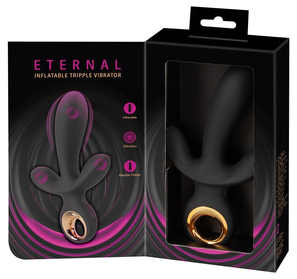 Inflatable Triple Vibrator