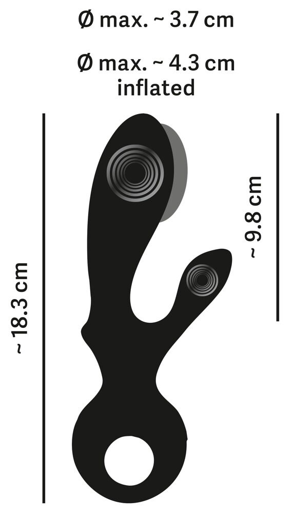 Rabbitvibrator til at pumpe op