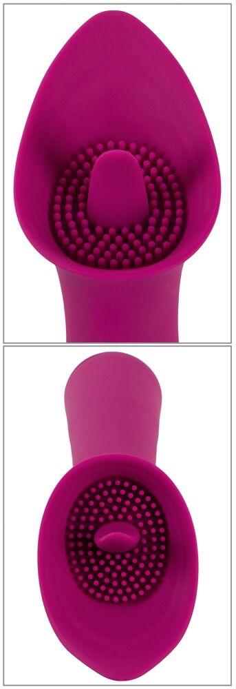 Læg-vibrator med vibro-tunge