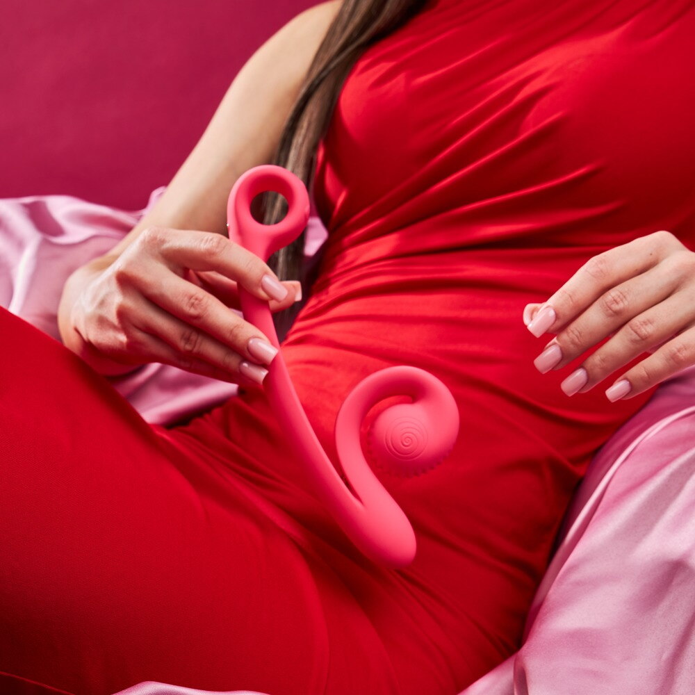 Vibrator "SVibe Curve" med 2 motorer til 600 vibrationskombinationer